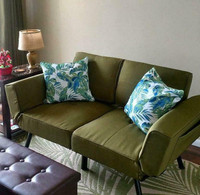 Mid Century Modern Loveseat Couch Sofa Futon Recliner MCM Armchair Chair