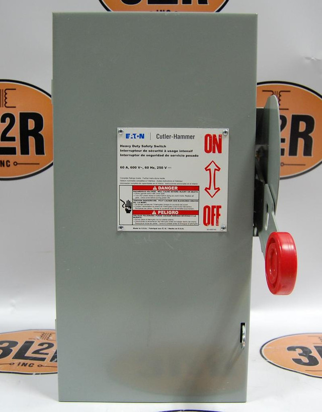 C.H- 1HD364 (200A,600V,FUSIBLE) Wall Disconnect in Other Business & Industrial