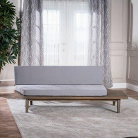 Wrought Studio Bynum Indoor Wood Modular Sofa with Cushions