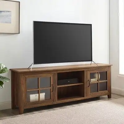 Charlton Home Dake 70" 2-Door TV Stand for TVs up to 80"
