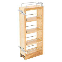 Rev-A-Shelf Rangement escamotable en bois pour porte d'armoire Rev-A-Shelf, érable