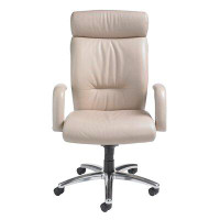 Nightingale Chairs Manno Genuine Leather Conference Chair