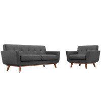 TODAY DECOR Todaydecor Engage Armchair and Loveseat Set of 2