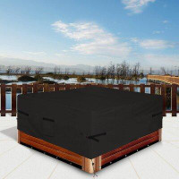 Lucky Monet Outdoor Weatherproof Spa Pool Hot Tub Cover