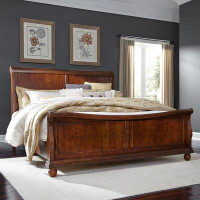 Liberty Furniture Solid Wood Sleigh Bed