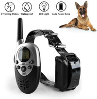 NEW RECHARGEABLE  DOG TRAINING COLLAR SHOCK COLLAR DCB032