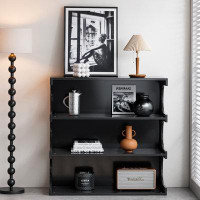 Latitude Run® Versatile 4-Tier Bookshelf And Coffee Table