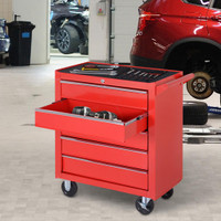 Tool Chest 27.25"x13"x 29.5" Red