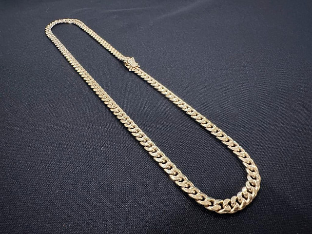 #471 - 22” 10k Cuban Link Chain, 23.9 Grams, 6.5mm. NEW. in Jewellery & Watches - Image 4