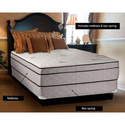 Alwyn Home Matelas double à ressorts et sommier moyen 14 po Mccurdy in Beds & Mattresses in Québec