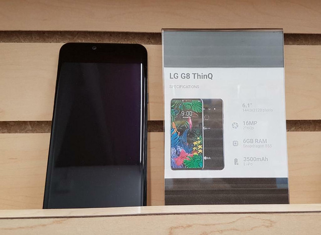 Spring SALE!!! UNLOCKED LG G8 ThinQ G7 ThinQ  New Charger 1 YEAR Warranty!!! in Cell Phones