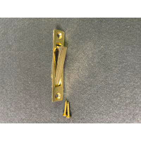 D. Lawless Hardware Sliding Door Edge Pull Brass Plated(79480)