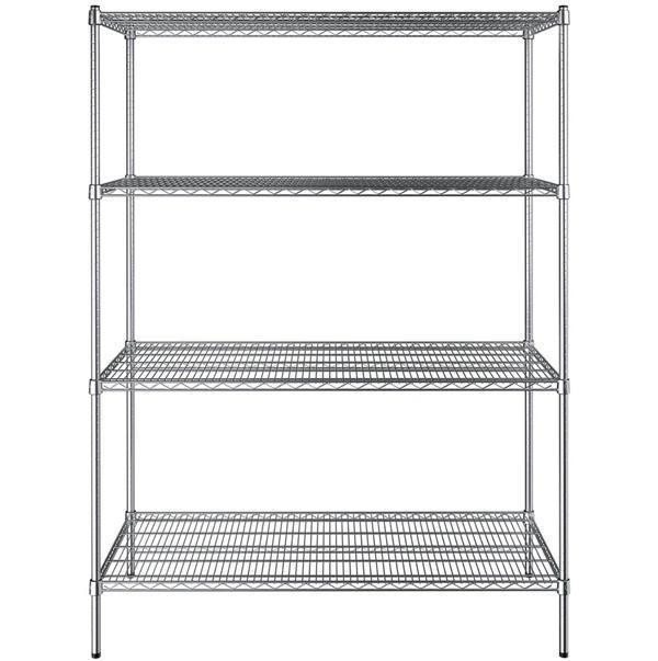 BRAND NEW Wire Shelving Kits - Black Epoxy and Chrome Finish - All Sizes in Stock! in Industrial Shelving & Racking in Calgary - Image 3