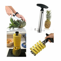 NEW PINEAPPLE CORE STAINLESS STEEL FRUIT PEELER CUTTER PPCR