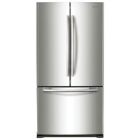 Samsung 33-inch, 18 cu. ft. Counter-Depth French 3-Door Refrigerator RF18HFENBSRBSP - Main > Samsung 33-inch, 18 cu. ft.