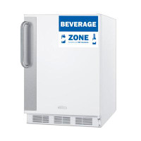 Summit Appliance Summit Appliance 24" Wide ADA Compliant Automatic Defrost Commercial All-Refrigerator