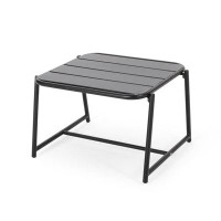 Ebern Designs Harmon Outdoor Iron Side Table