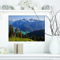 East Urban Home Diable Lake in Mountain View - Wrapped Canvas Photograph Print