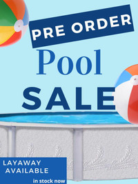 Above Ground Swimming Pools, Salt Friendly & Steel IN STOCK Manufacture Direct.  Guaranteed Best Price!