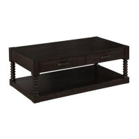 Canora Grey Warba Floor Shelf Coffee Table with Storage