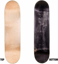 Easy People Skateboards Blank Decks Top Natural Bottom Stain Color
