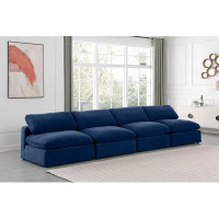 Meridian Furniture USA 160'' Upholstered Sofa