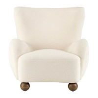 Joss & Main Cardamom 37" W Linen Armchair