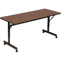Rebrilliant Borchert Height Adjustable Training Table with Casters