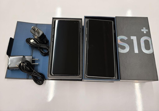 Samsung S10 S10 + Plus 128GB CANADIAN UNLOCKED NEW CONDITION WITH ALL BRAND NEW ACCESSORIES 1 Year WARRANTY INCLUDED in Cell Phones in Québec - Image 4