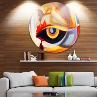 Made in Canada - Design Art 'Eye' Painting Print on Metal