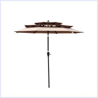 Latitude Run® Modern Outdoor Patio Umbrella With Crank And Tilt
