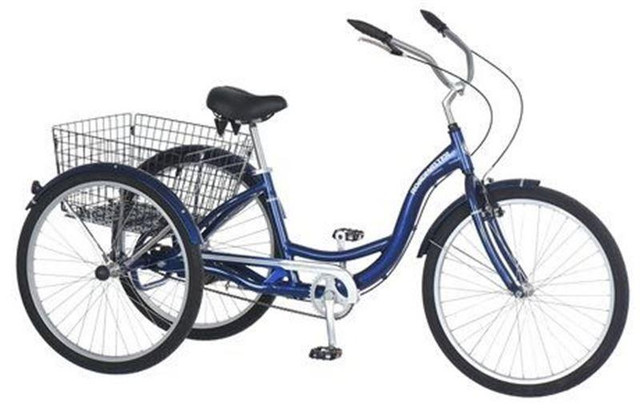 ROADMASTER 26" TRICYCLE BIKE 04R4033WM 555405699 BICYCLE HAMPTON UNISEX BLUE TRIKE in Other in Oshawa / Durham Region - Image 2