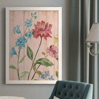 August Grove Wildflower Flutter I-Premium Framed Canvas - Ready To Hang