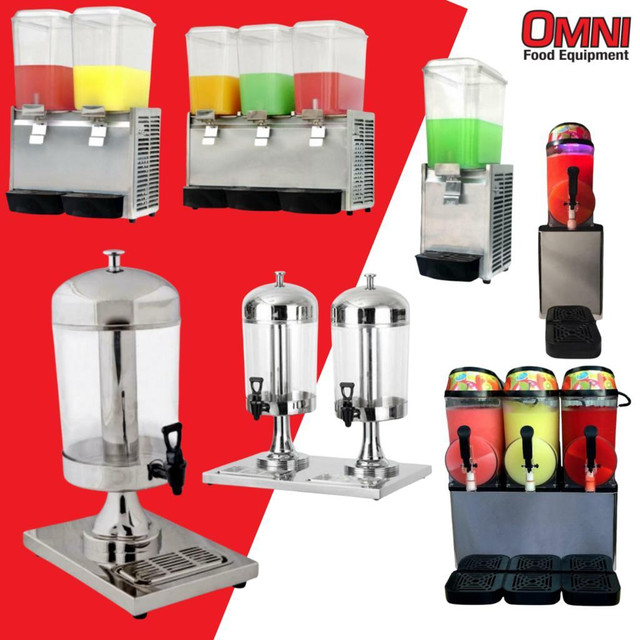 15% OFF - BRAND NEW Commercial Slushie Machines/ Refrigerated Drink Dispensers - GREAT DEALS!!!! (Open Ad) in Other Business & Industrial in City of Toronto