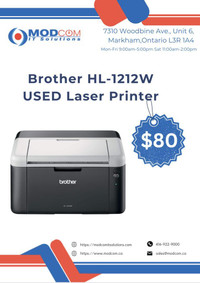 Brother HL-1212W Laser Printer USED Printer FOR SALE!!!