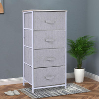 Drawer storage cabinet 17.75''x11.75''x36.25'' Gray