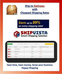 Cheapest Shipping Rates for packages to Gatineau
