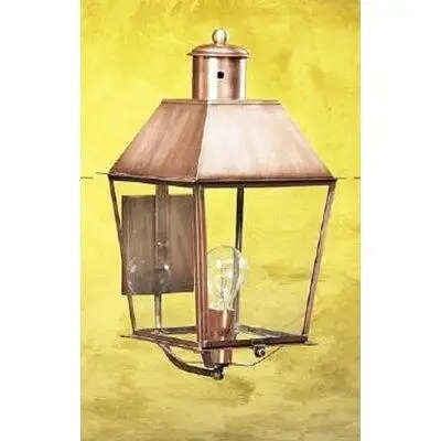 This medium sized solid top one light wall lantern is hand-crafted just for you. Their lanterns are...