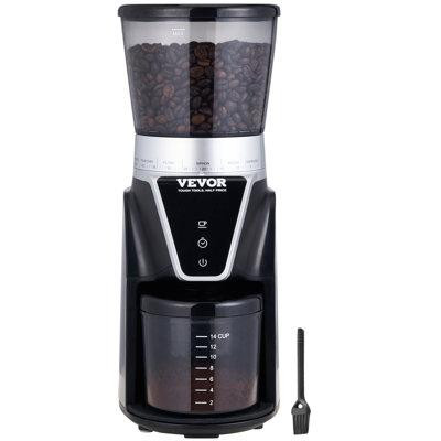 VEVOR VEVOR Coffee Grinder 14 Cups Electric Burr Mill 40MM Conical Burrs for Espresso in Coffee Makers