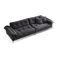 Crafts Design Trade 110.24" Darkgray 100% Polyester Modular Sofa cushion couch