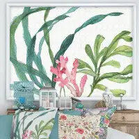 Made in Canada - East Urban Home 'Mixed Botanical Green Leaves IIII' Picture Frame Print on Canvas