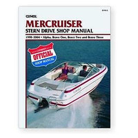Mercruiser Manuals - MerCruiser sterndrive manuals alpha one, bravo 1, 2, 3, 1998-2004
