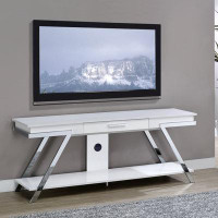 Wrought Studio Bianco TV Stand for TVs up to 65"