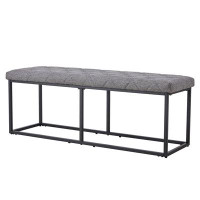 Latitude Run® Tufted Extra-Long Entryway Bench, 51" Bedroom Benches Upholstered Dining Benches, End Of Bed Bench