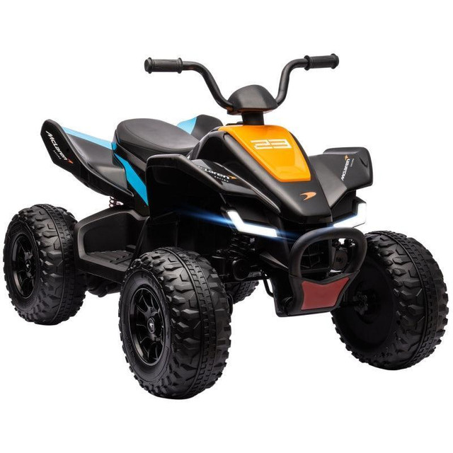 MCLAREN MCL 35 LIVERIES LICENSED 12V KIDS ATV QUAD, 4 WHEELER BATTERY POWERED ELECTRIC VEHICLE in Toys & Games