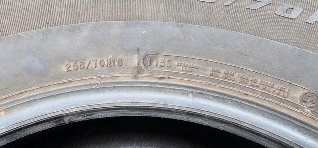 255/70/18 4 pneus HIVER Cooper in Tires & Rims in Greater Montréal - Image 4