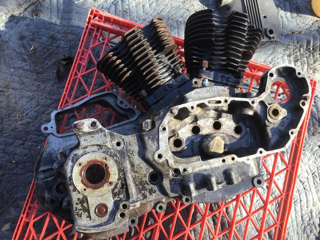 1971 Harley-Davidson Sportster XLCH900 Engine Cases Crankcases in Motorcycle Parts & Accessories in Alberta
