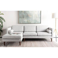 Latitude Run® 97.6'' Wide Linen Sofa & Chaise