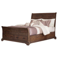 Charlton Home Canup Sleigh Storage Bed
