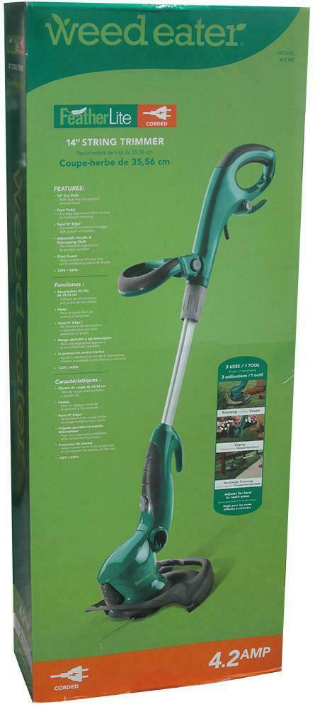 WEED EATER 4.2 AMP GRASS TRIMMER -- Fast and Easy Lawn Cleanup --  for only $39.95 in Other in London - Image 4